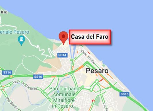Apartamento Casa del Faro - Baia Flaminia Pésaro Exterior foto